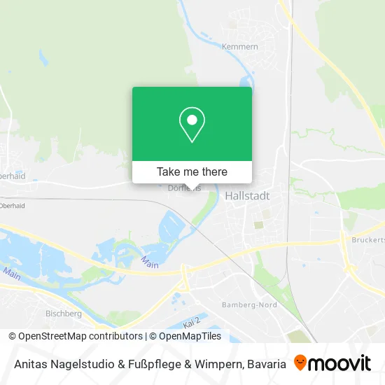 Карта Anitas Nagelstudio & Fußpflege & Wimpern