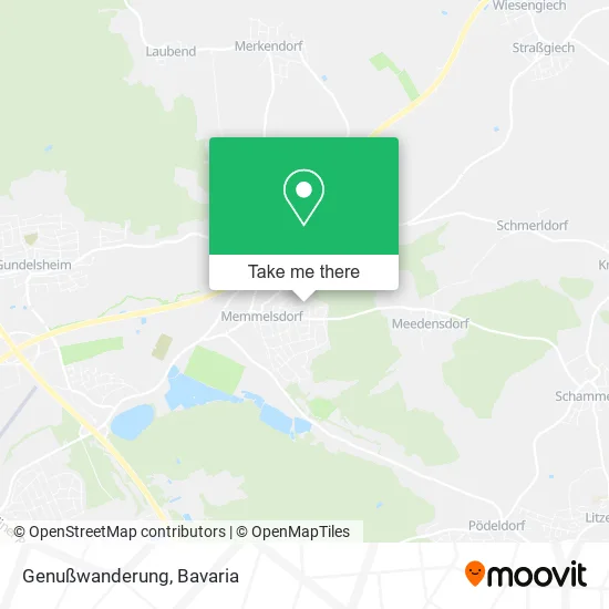 Карта Genußwanderung