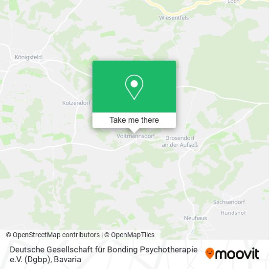 Карта Deutsche Gesellschaft für Bonding Psychotherapie e.V. (Dgbp)