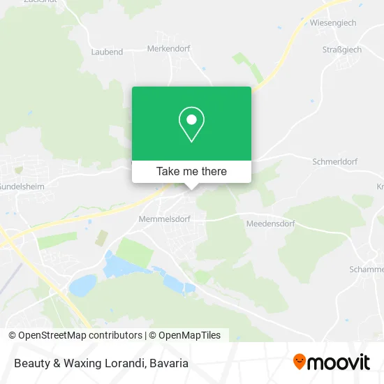 Карта Beauty & Waxing Lorandi