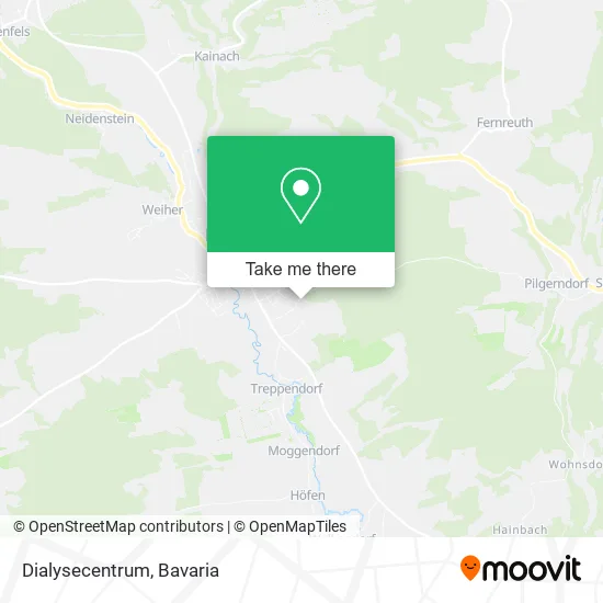 Карта Dialysecentrum
