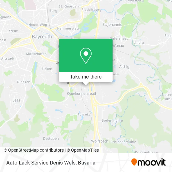 Карта Auto Lack Service Denis Wels