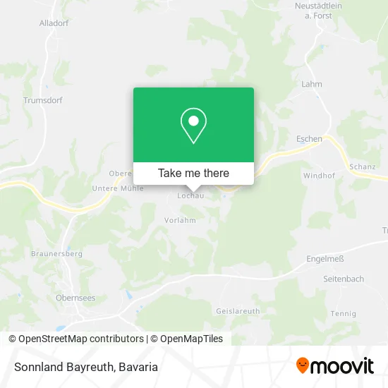 Карта Sonnland Bayreuth