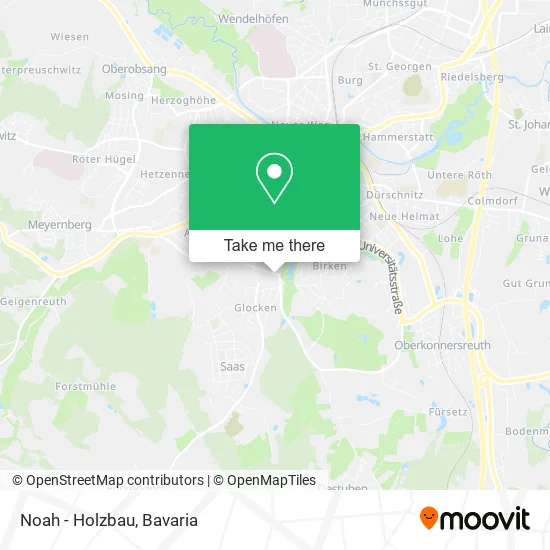 Карта Noah - Holzbau