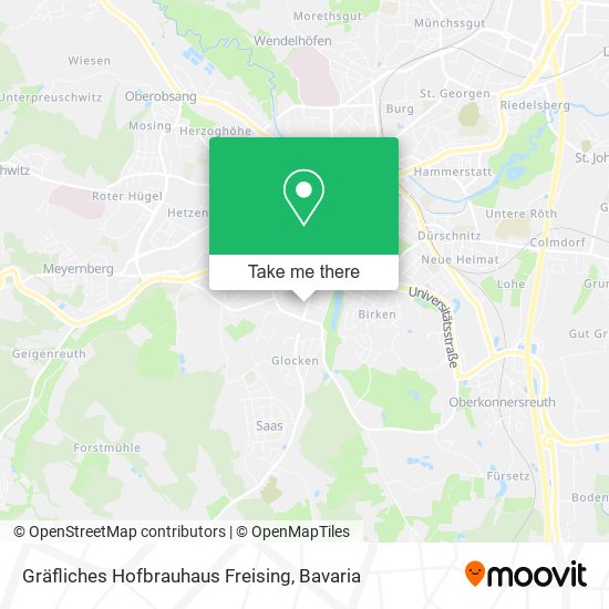 Gräfliches Hofbrauhaus Freising map