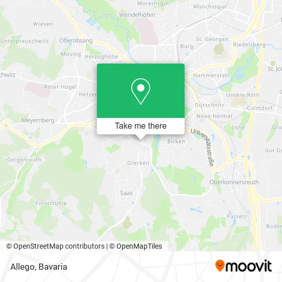 Карта Allego