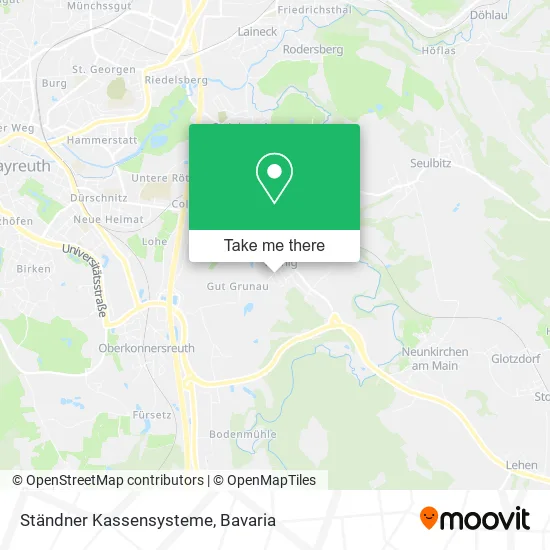 Карта Ständner Kassensysteme