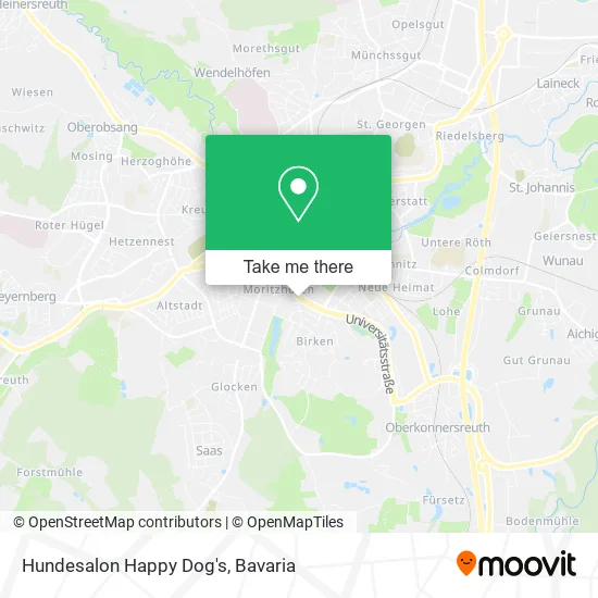 Карта Hundesalon Happy Dog's