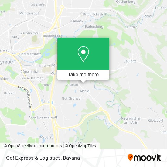 Go! Express & Logistics map