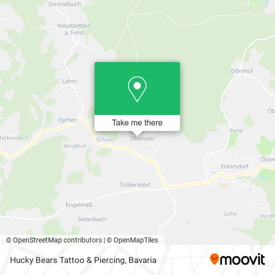 Hucky Bears Tattoo & Piercing map