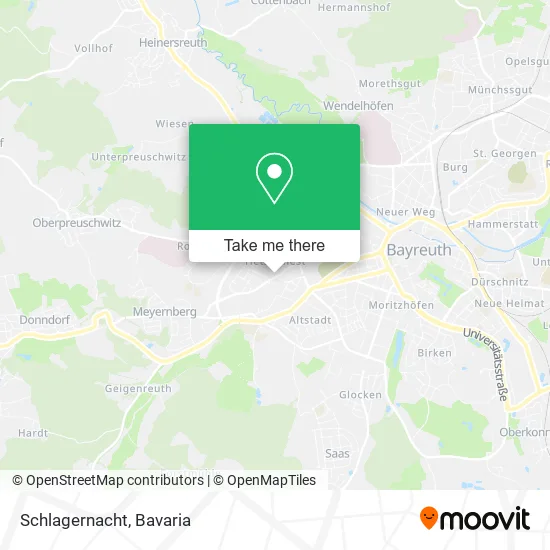 Карта Schlagernacht