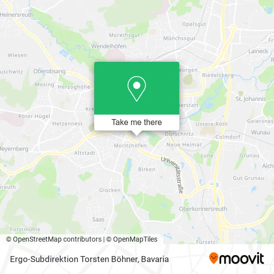 Карта Ergo-Subdirektion Torsten Böhner
