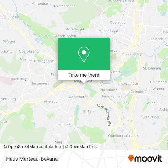 Карта Haus Marteau