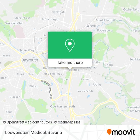 Loewenstein Medical map