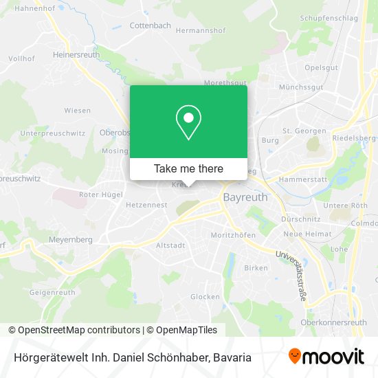 Hörgerätewelt Inh. Daniel Schönhaber map