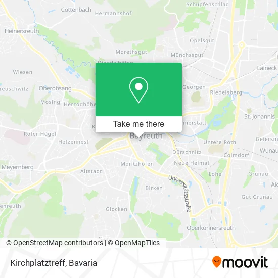 Карта Kirchplatztreff