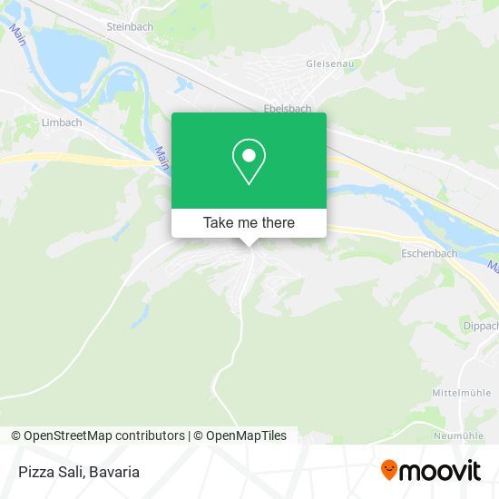 Pizza Sali map