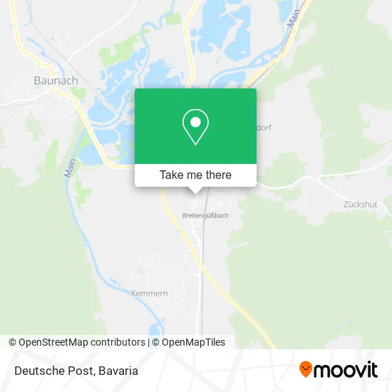 Deutsche Post map