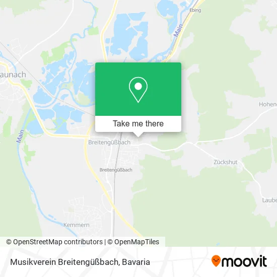Карта Musikverein Breitengüßbach