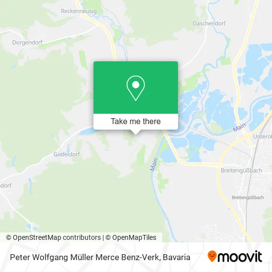 Карта Peter Wolfgang Müller Merce Benz-Verk