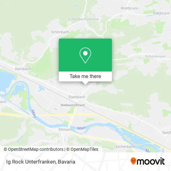 Карта Ig Rock Unterfranken