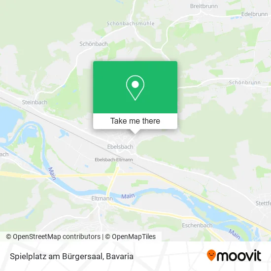 Карта Spielplatz am Bürgersaal