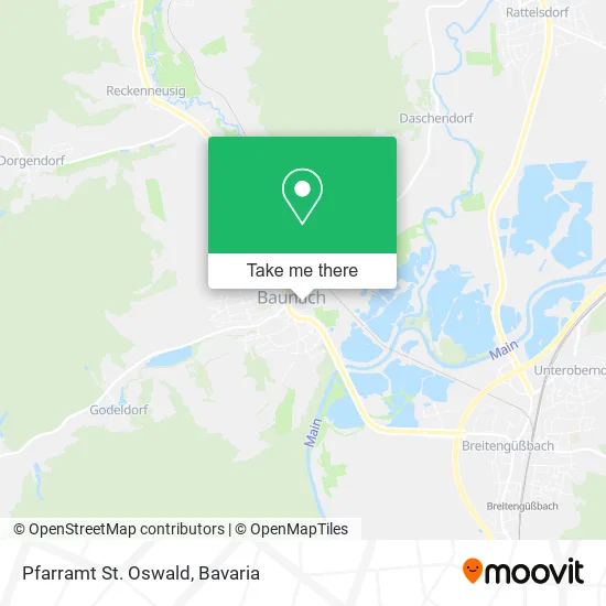 Карта Pfarramt St. Oswald