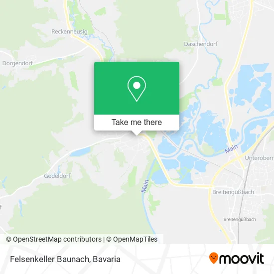 Карта Felsenkeller Baunach
