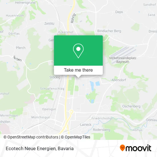 Карта Ecotech Neue Energien