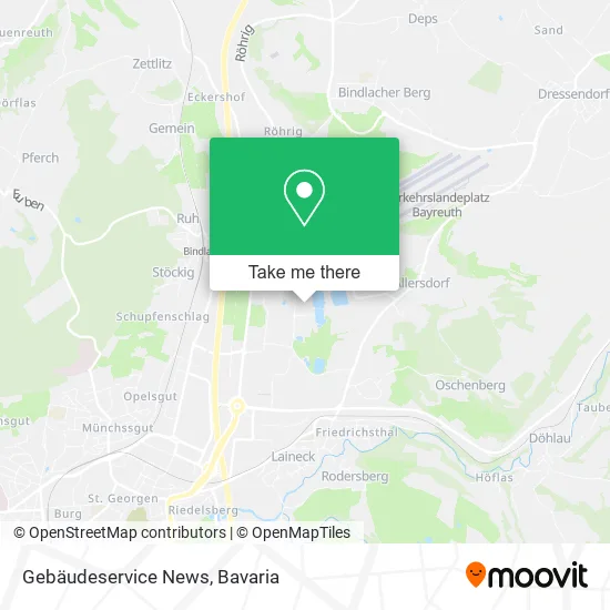 Карта Gebäudeservice News