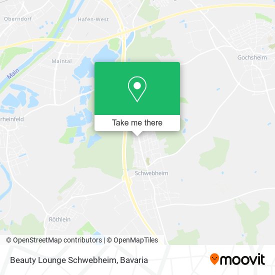 Beauty Lounge Schwebheim map