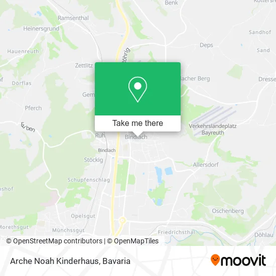 Карта Arche Noah Kinderhaus