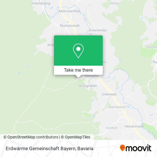 Erdwärme Gemeinschaft Bayern map