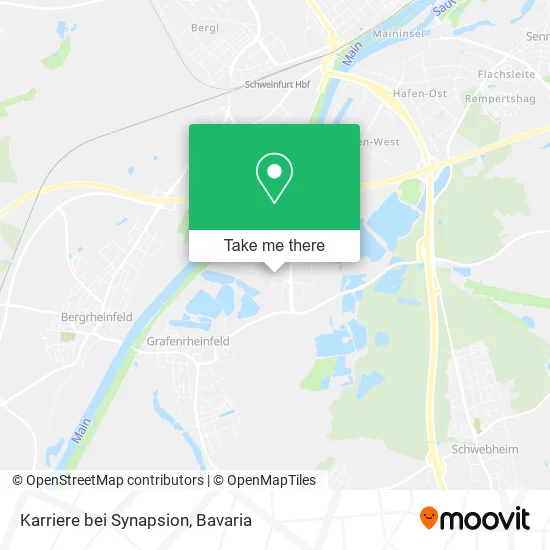 Карта Karriere bei Synapsion