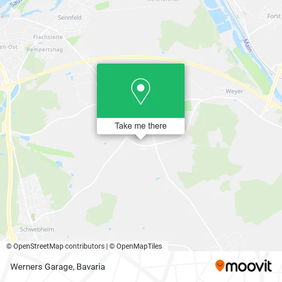 Карта Werners Garage