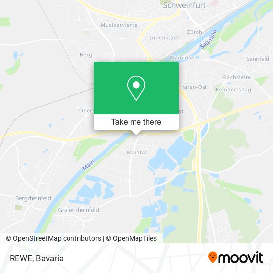 REWE map