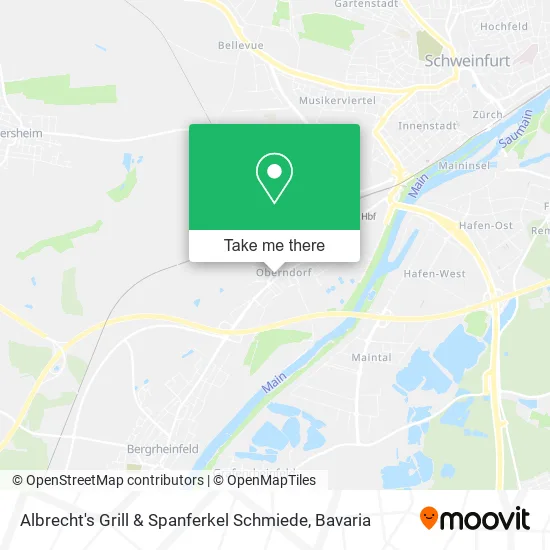 Albrecht's Grill & Spanferkel Schmiede map