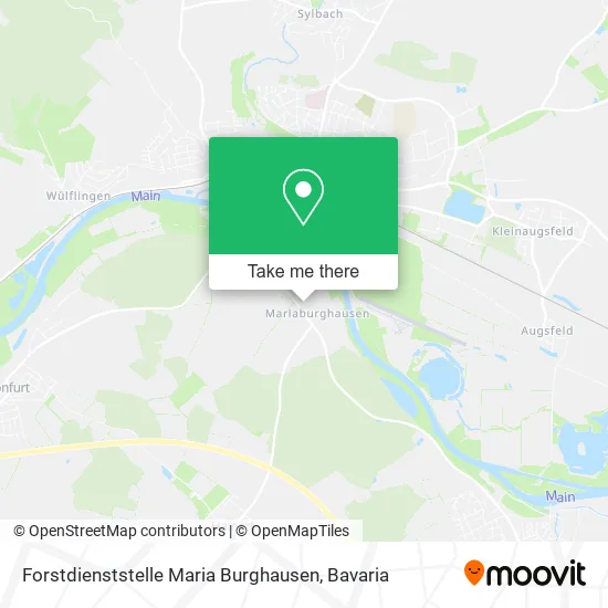 Карта Forstdienststelle Maria Burghausen