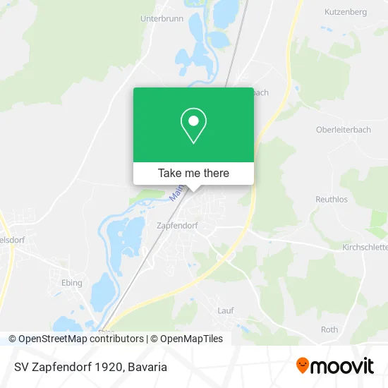 Карта SV Zapfendorf 1920