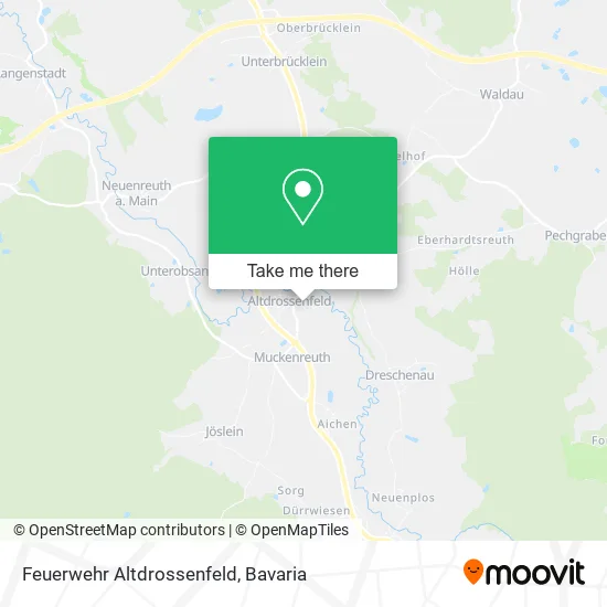 Карта Feuerwehr Altdrossenfeld