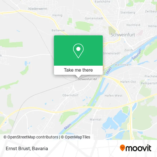 Карта Ernst Brust