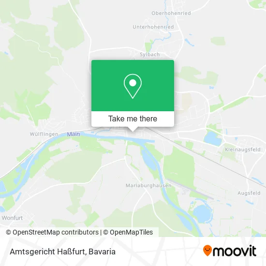 Карта Amtsgericht Haßfurt