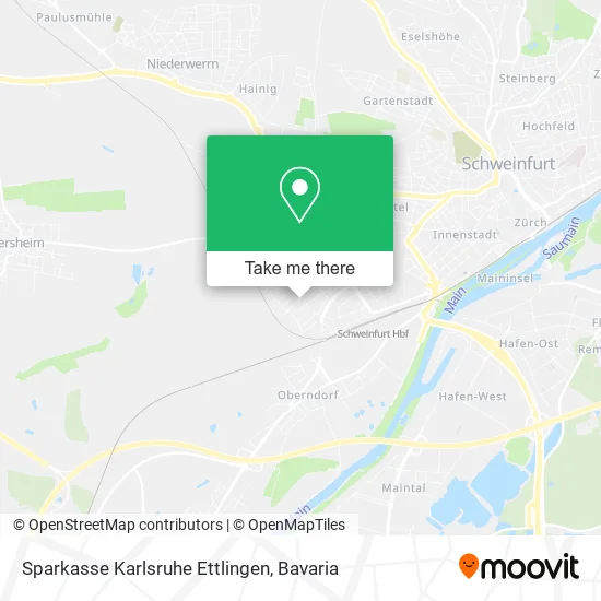Карта Sparkasse Karlsruhe Ettlingen
