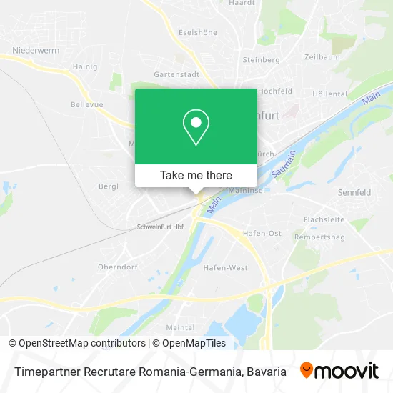 Карта Timepartner Recrutare Romania-Germania
