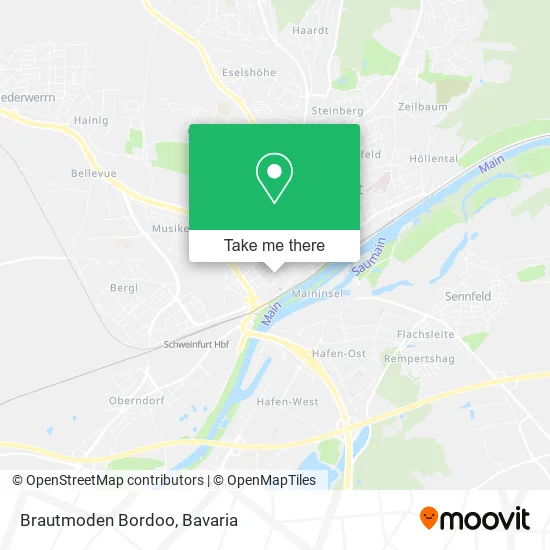 Карта Brautmoden Bordoo