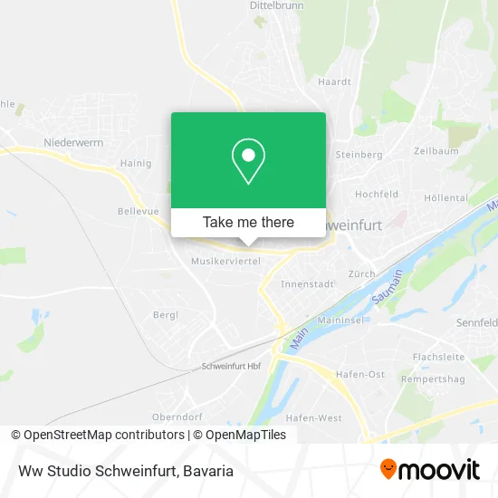 Карта Ww Studio Schweinfurt