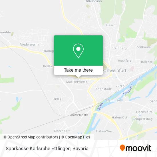 Карта Sparkasse Karlsruhe Ettlingen