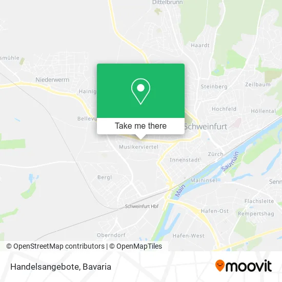 Карта Handelsangebote
