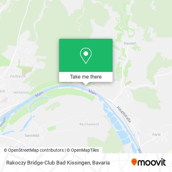 Rakoczy Bridge-Club Bad Kissingen map