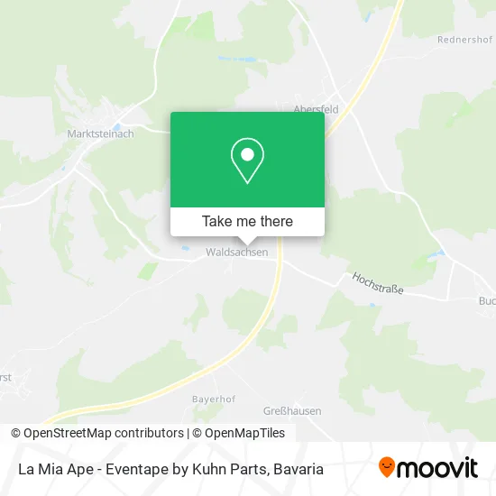 Карта La Mia Ape - Eventape by Kuhn Parts